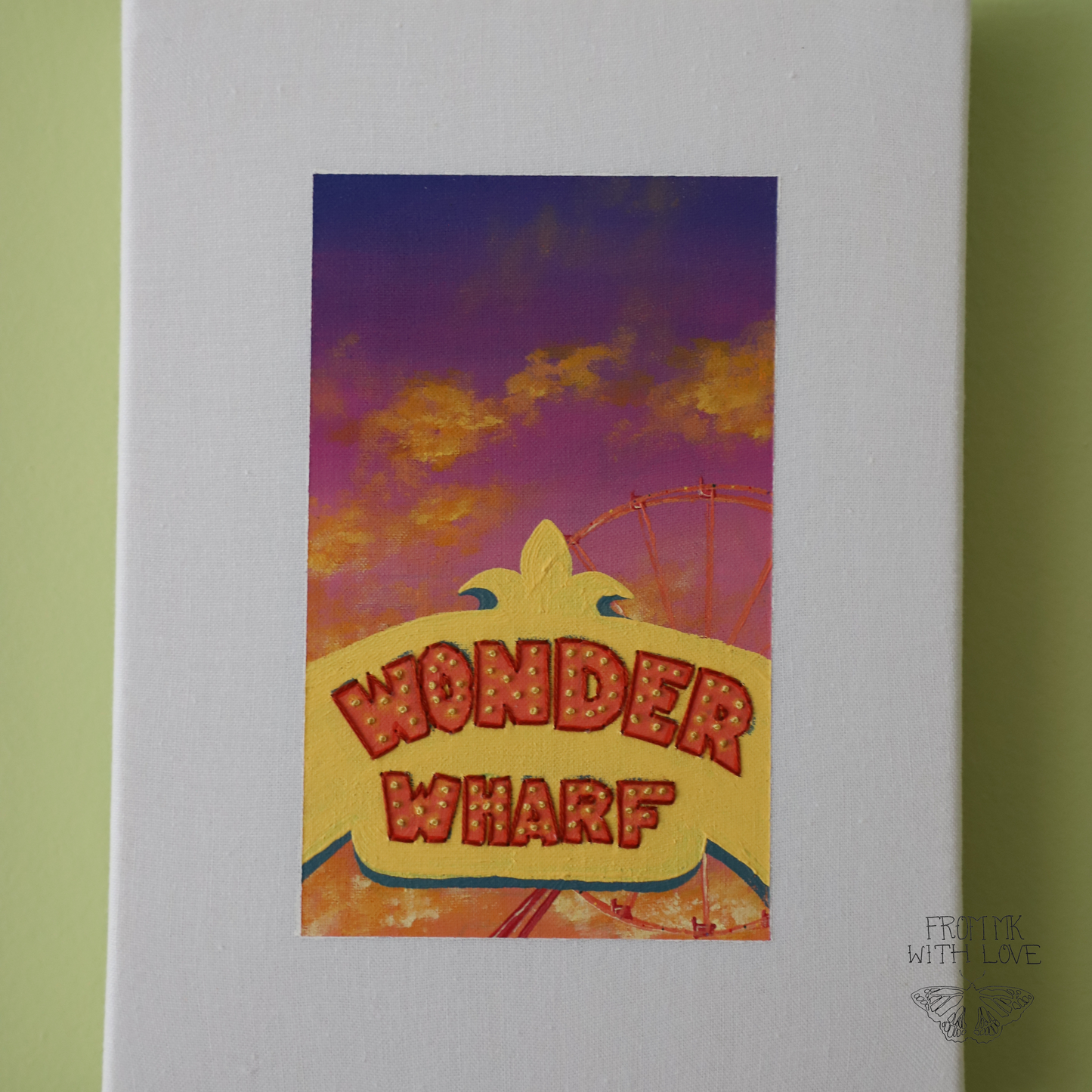 Wonder Wharf Embroidery - 6"x8"