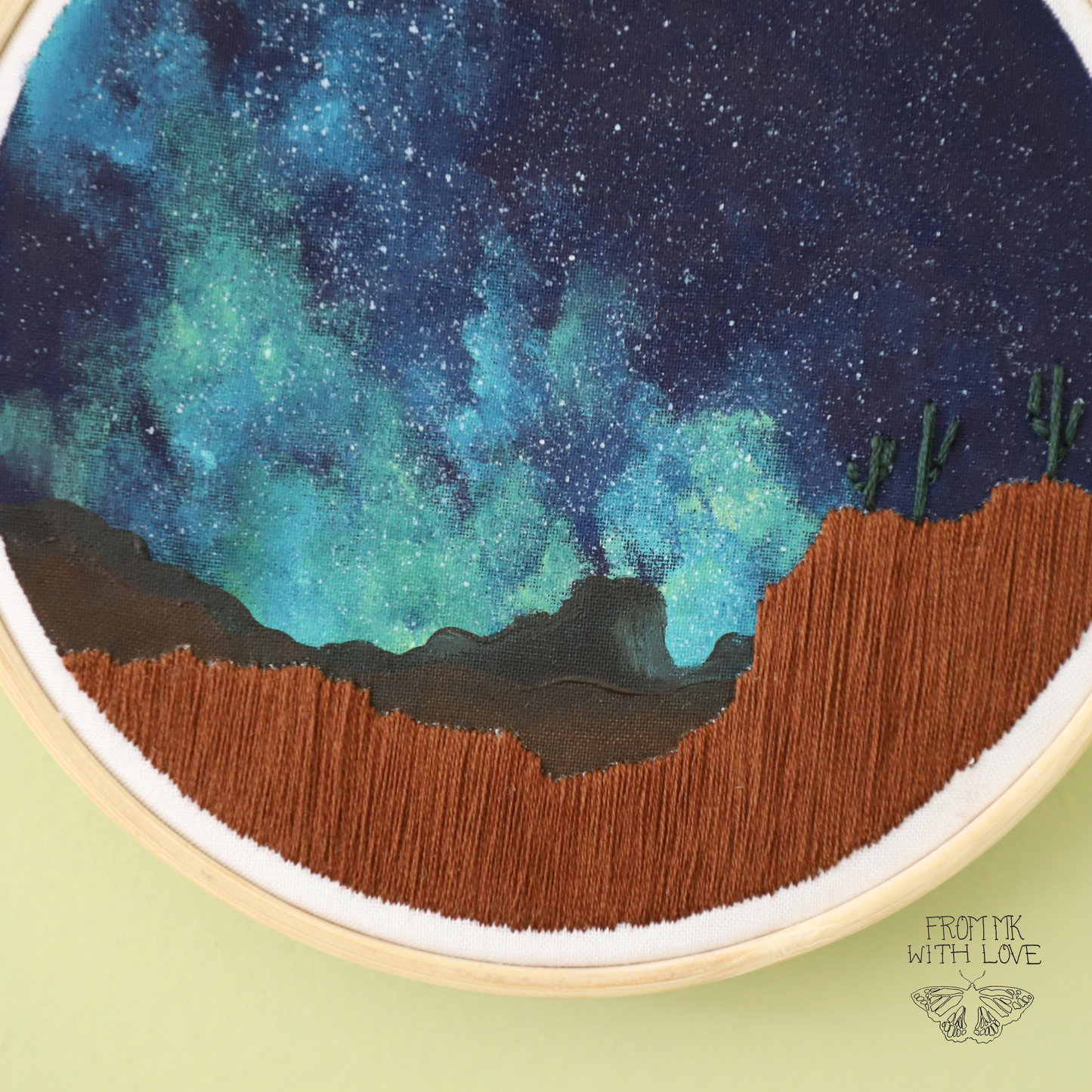 Desert Night Embroidery - 6"