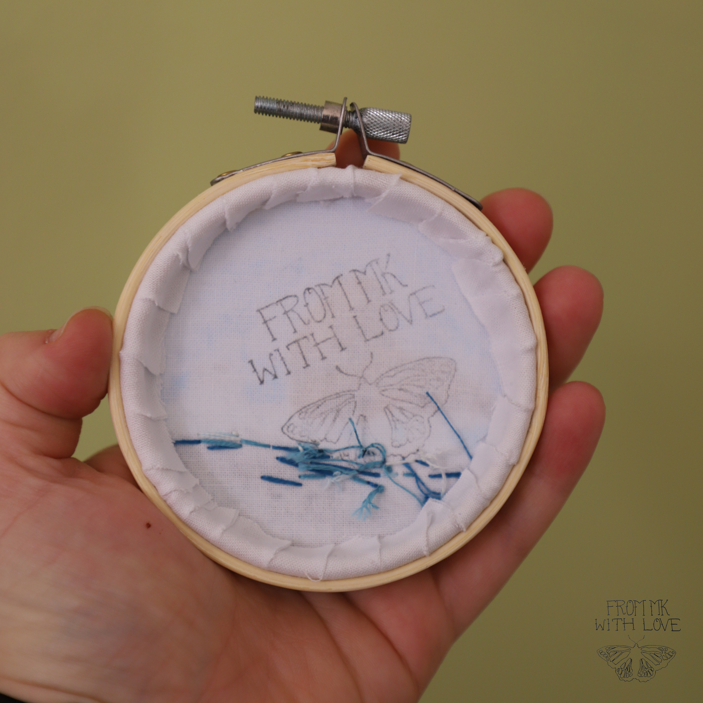 Walrus Embroidery - 3"