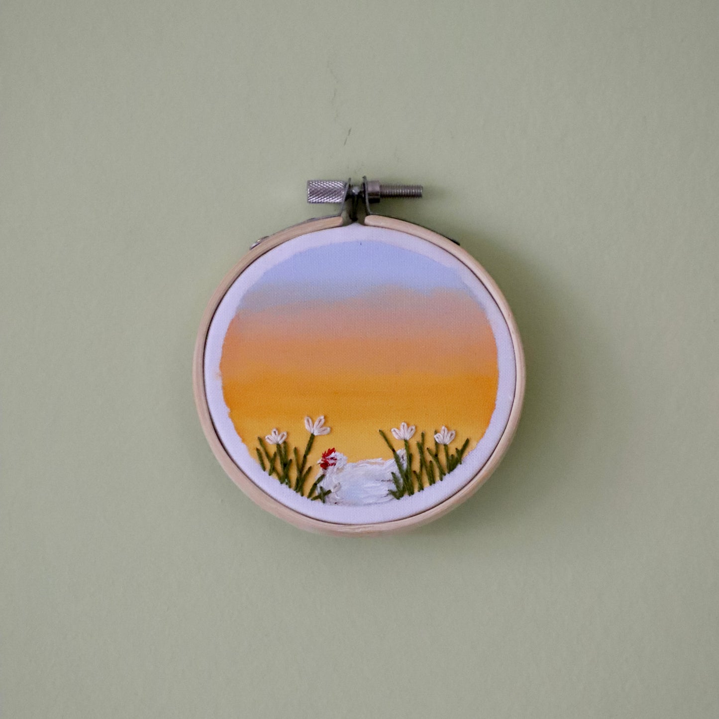 Chicken Embroidery - 3"