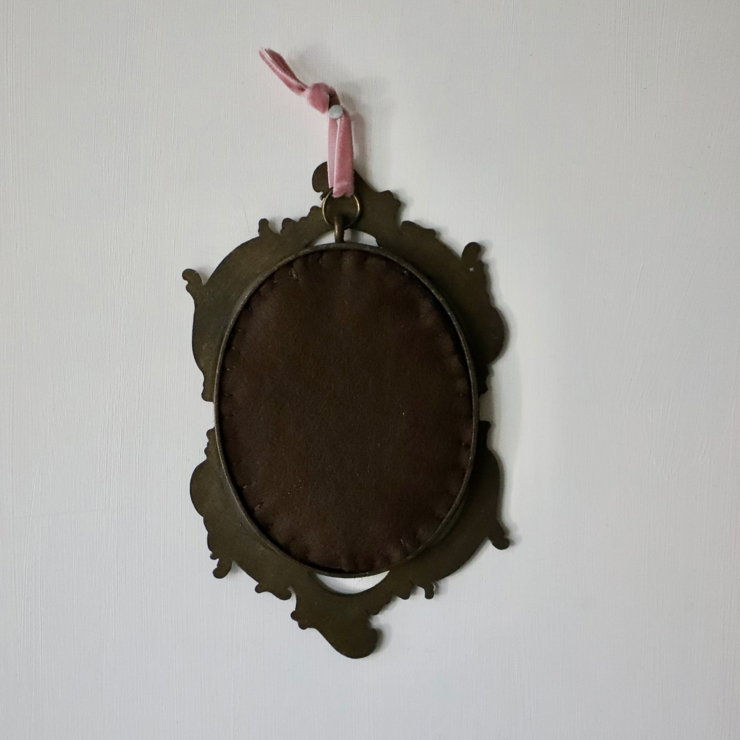 Desert Night - framed embroidery