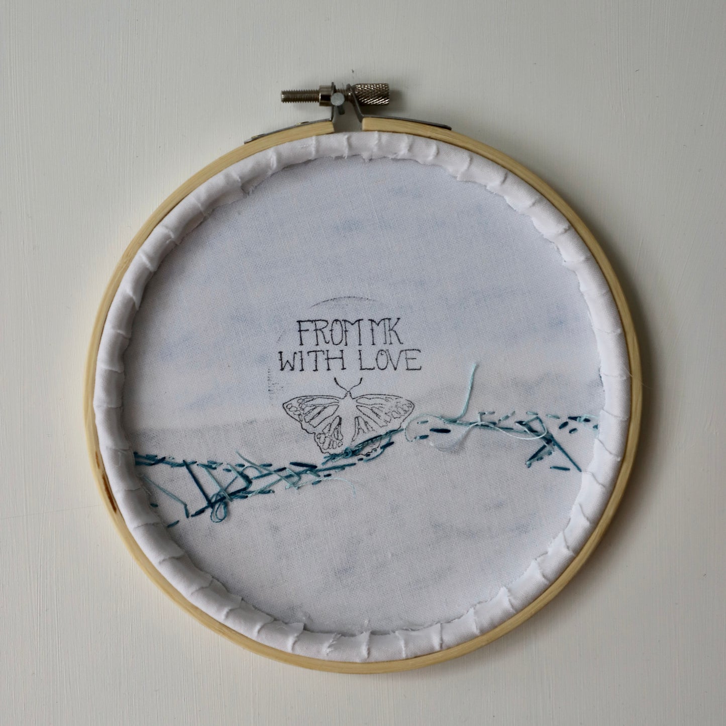 Polar Bears Embroidery - 6"