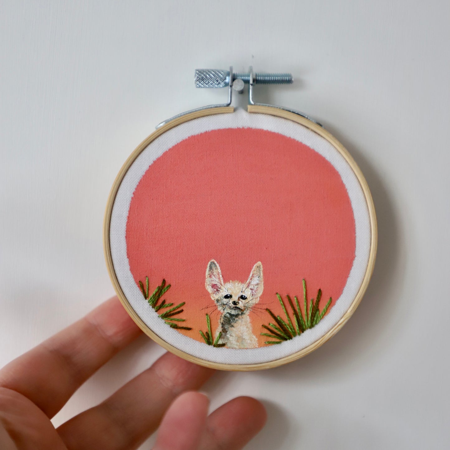 Fennec Fox - 3" Embroidery