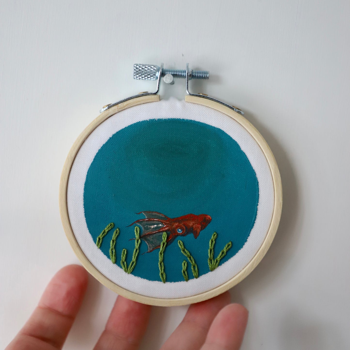 Vampire Squid - 3" Embroidery