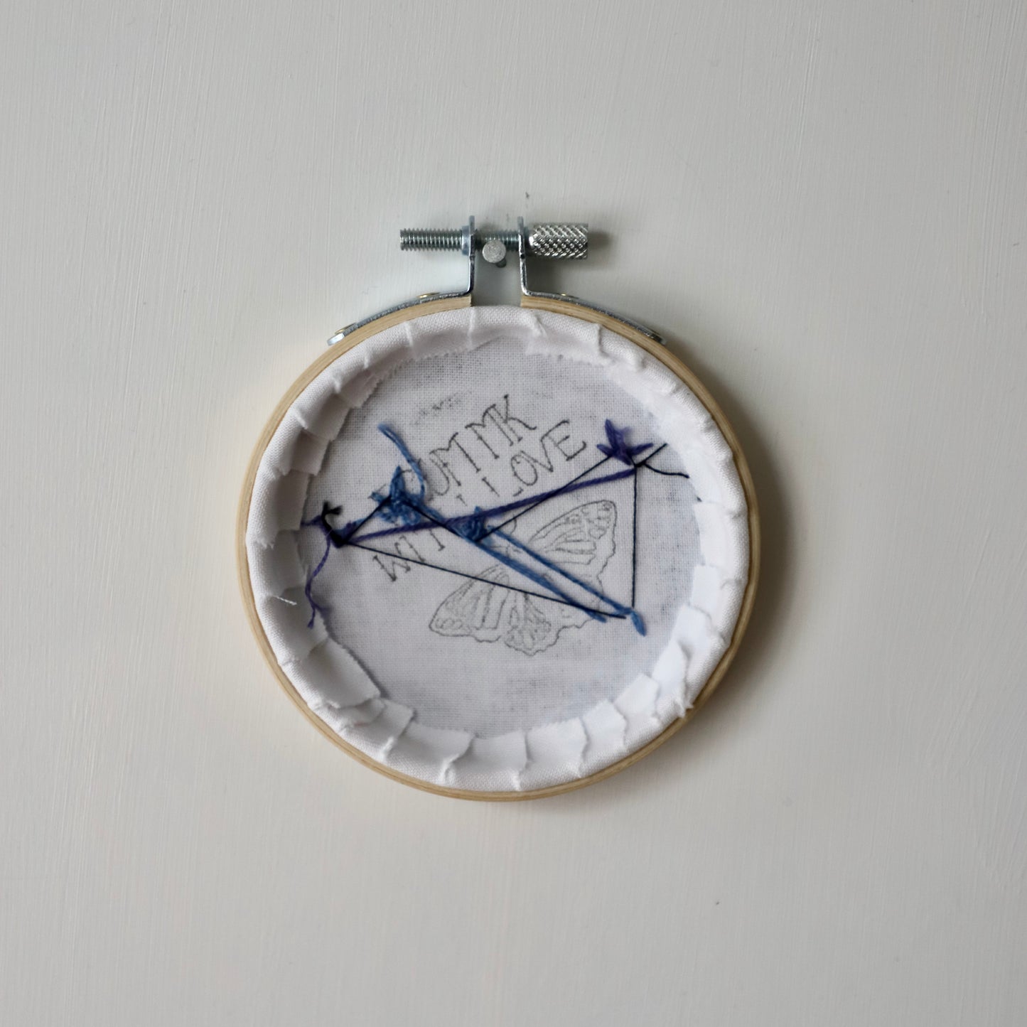 Snow Leopard - 3" Embroidery