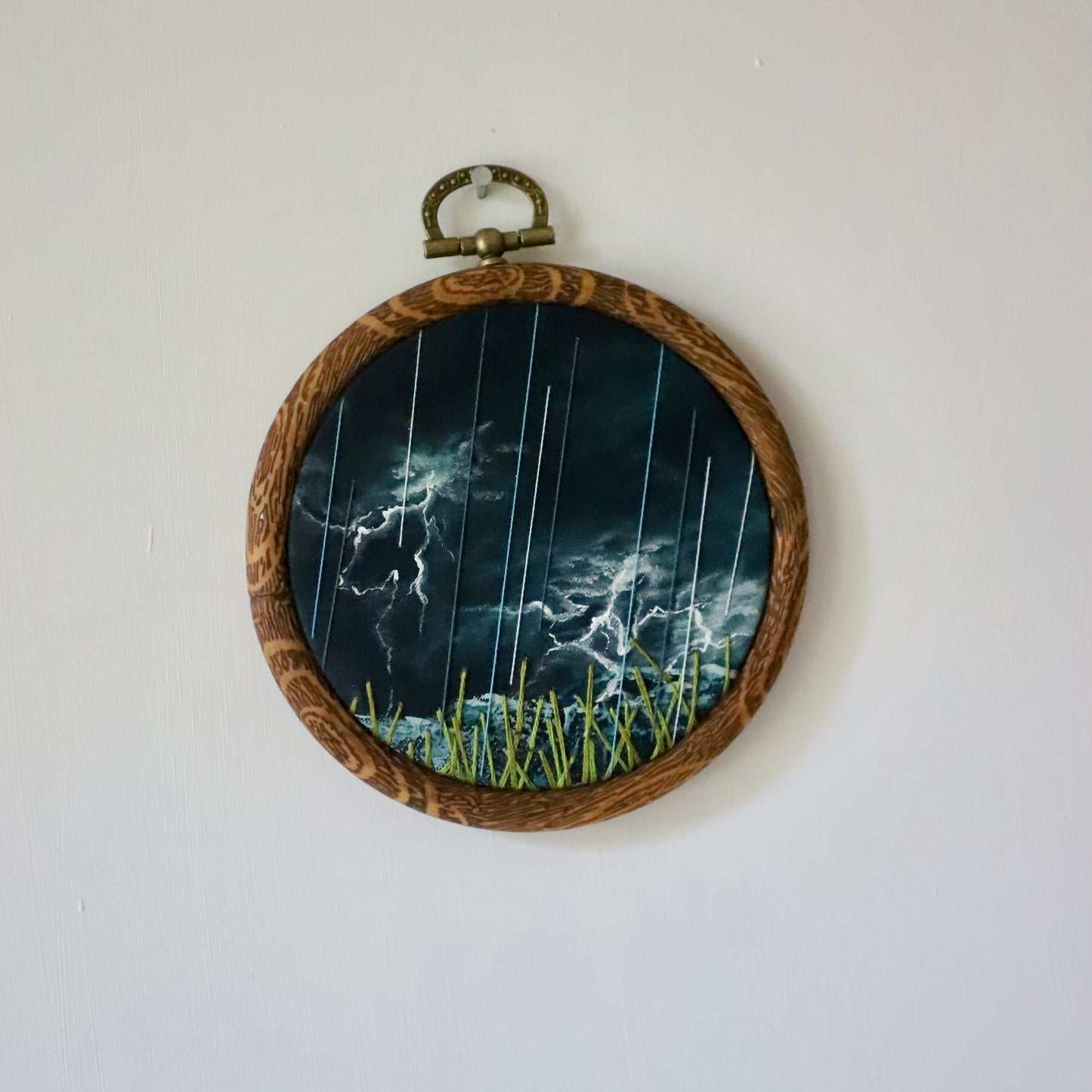 Thunderstorm Embroidery