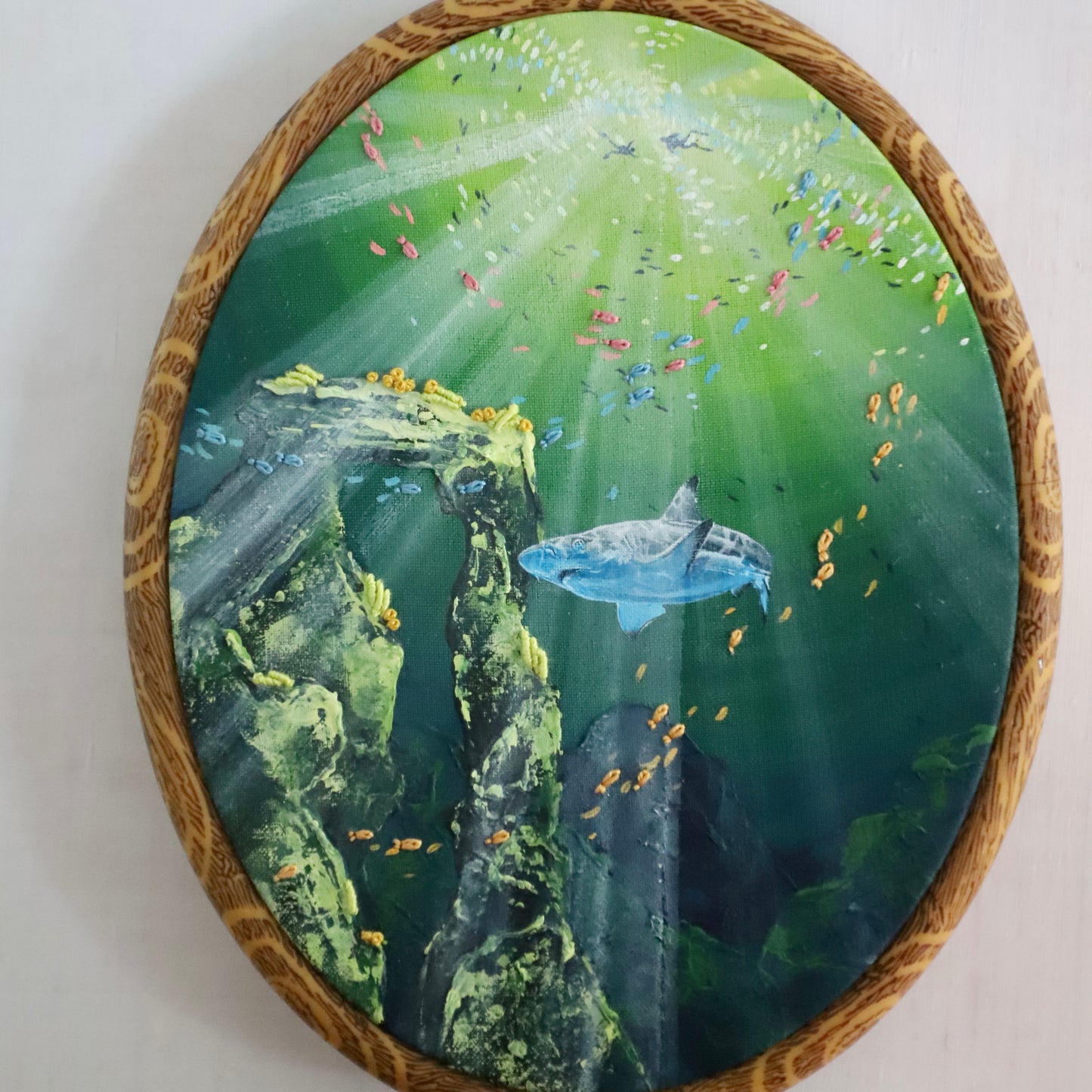 Coral Reef Embroidery