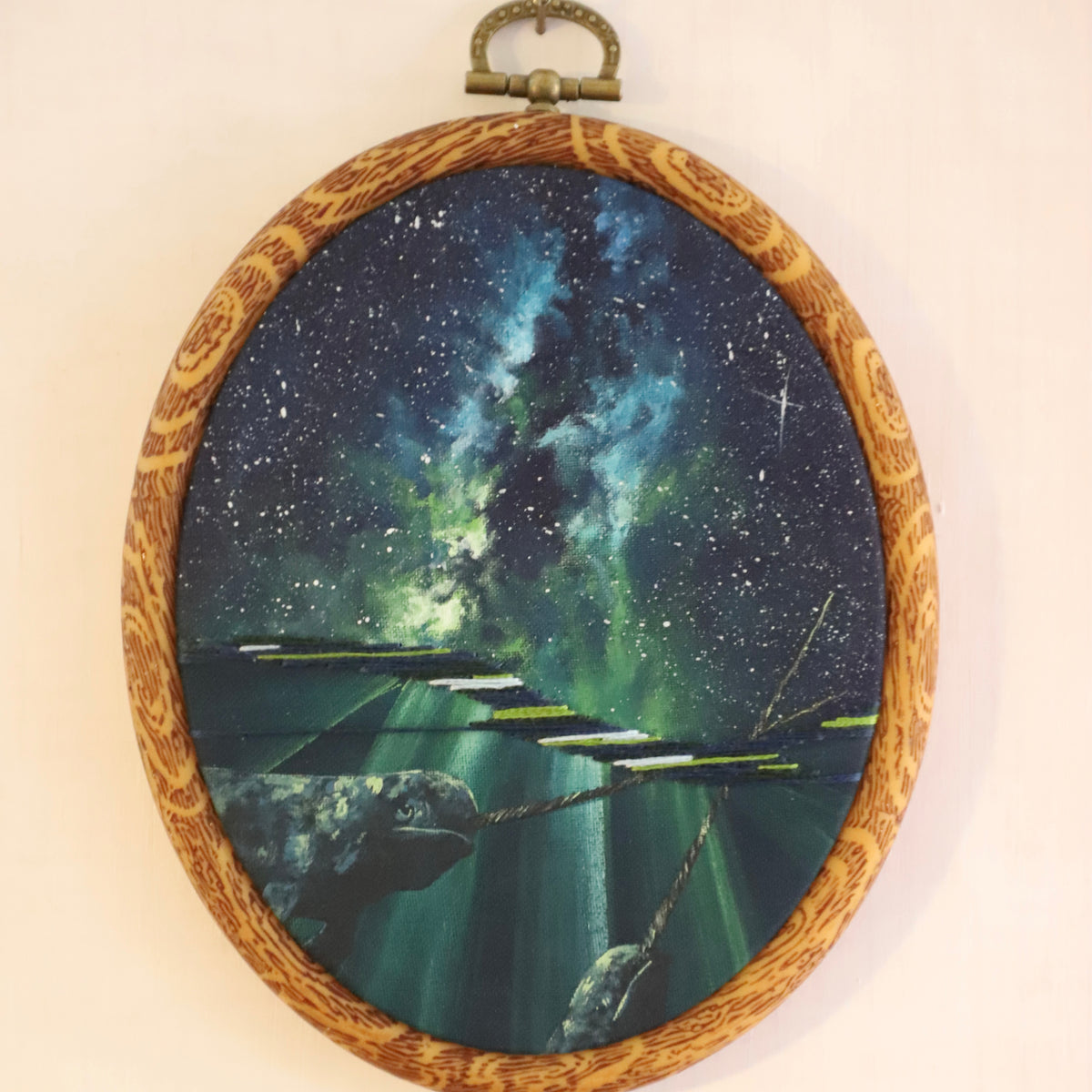 Narwhals Embroidery