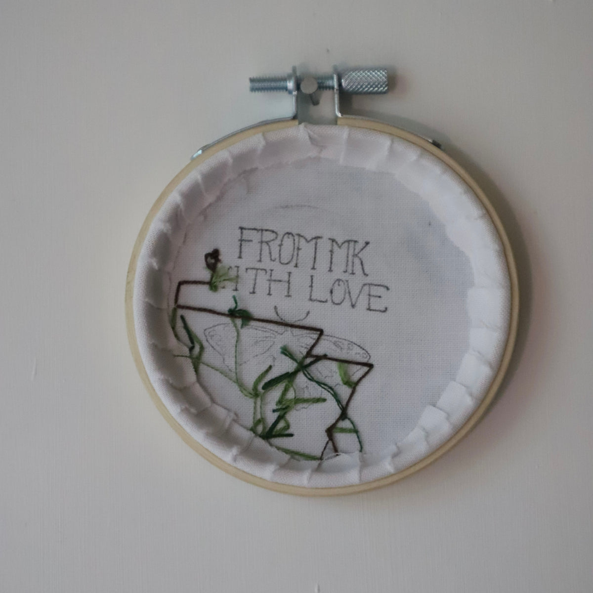 Painted Turtle Embroidery - 3"