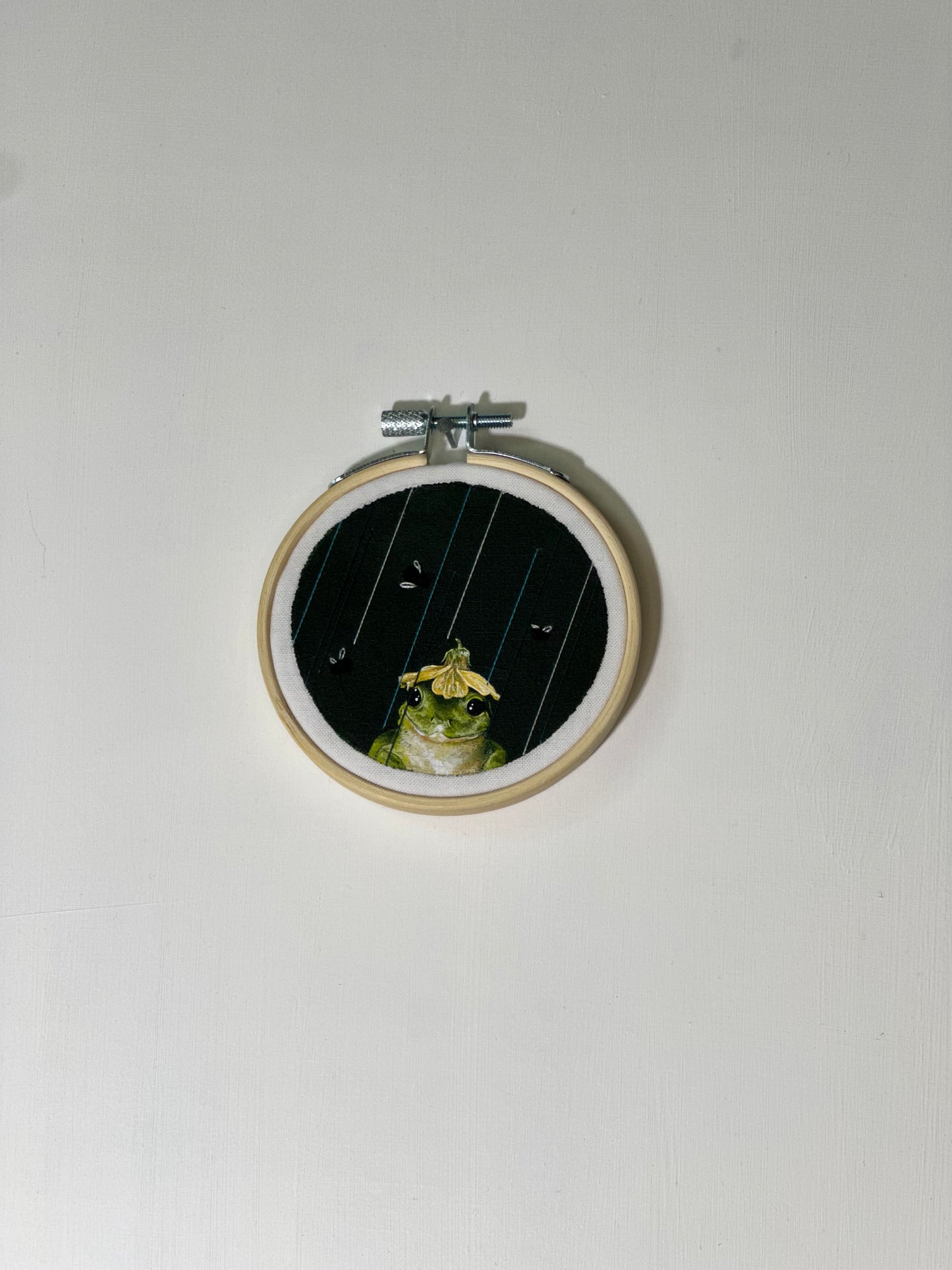 Frog Embroidery - 3"