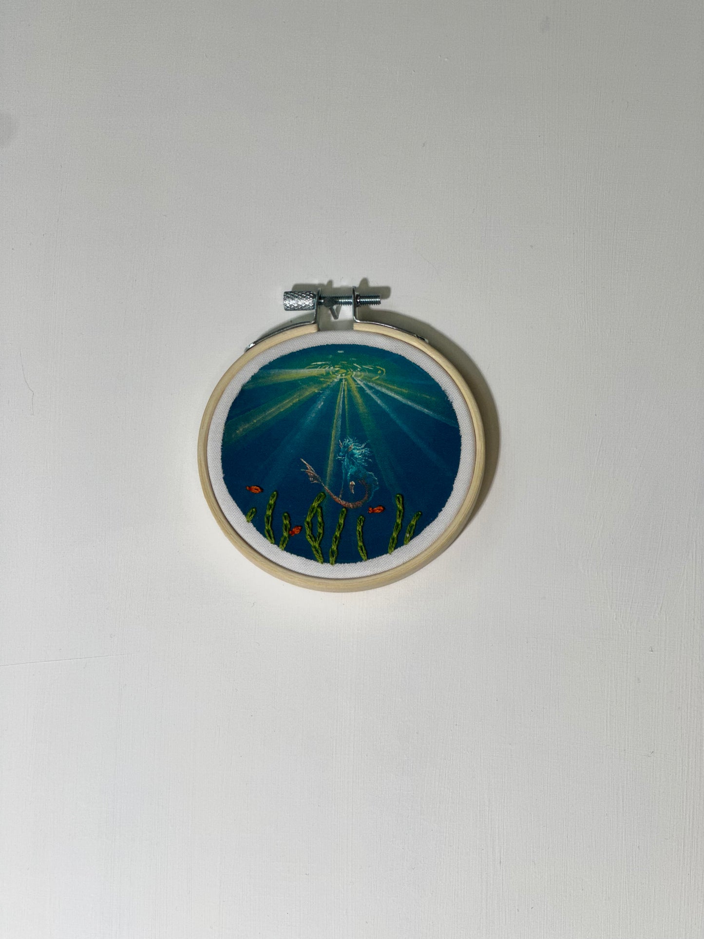 Hippocampus - 3" Embroidery