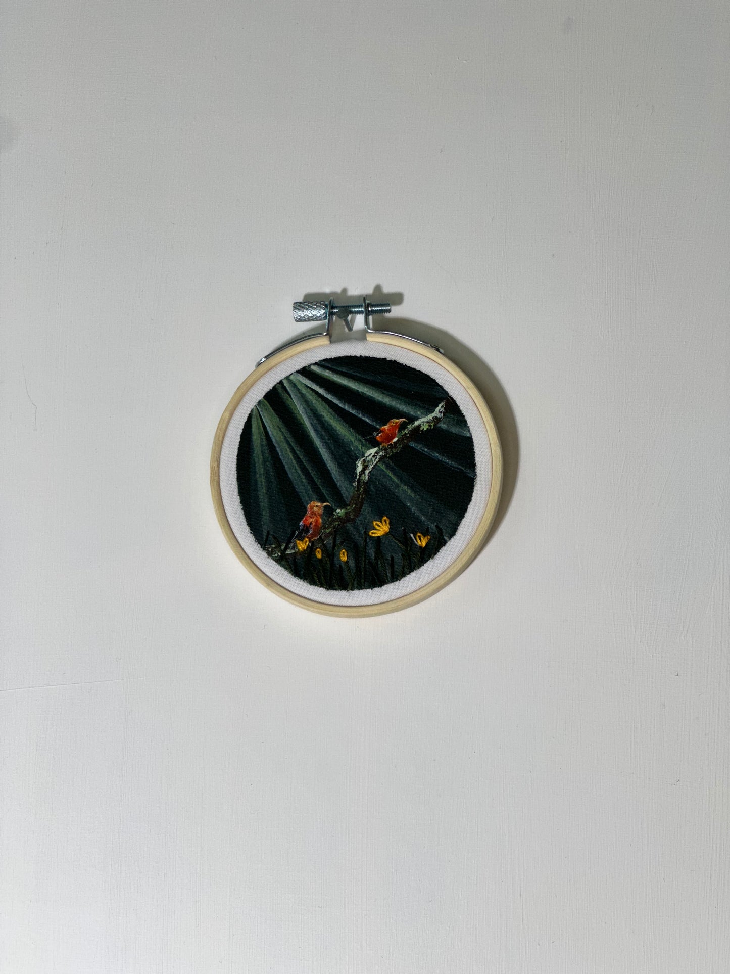 I'iwi - 3" Embroidery