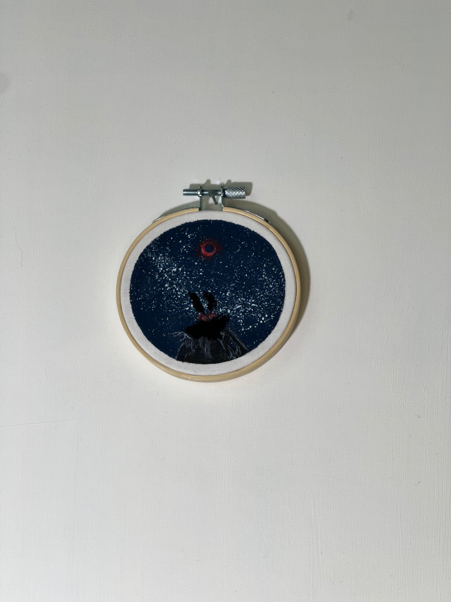 Mothman - 3" Embroidery