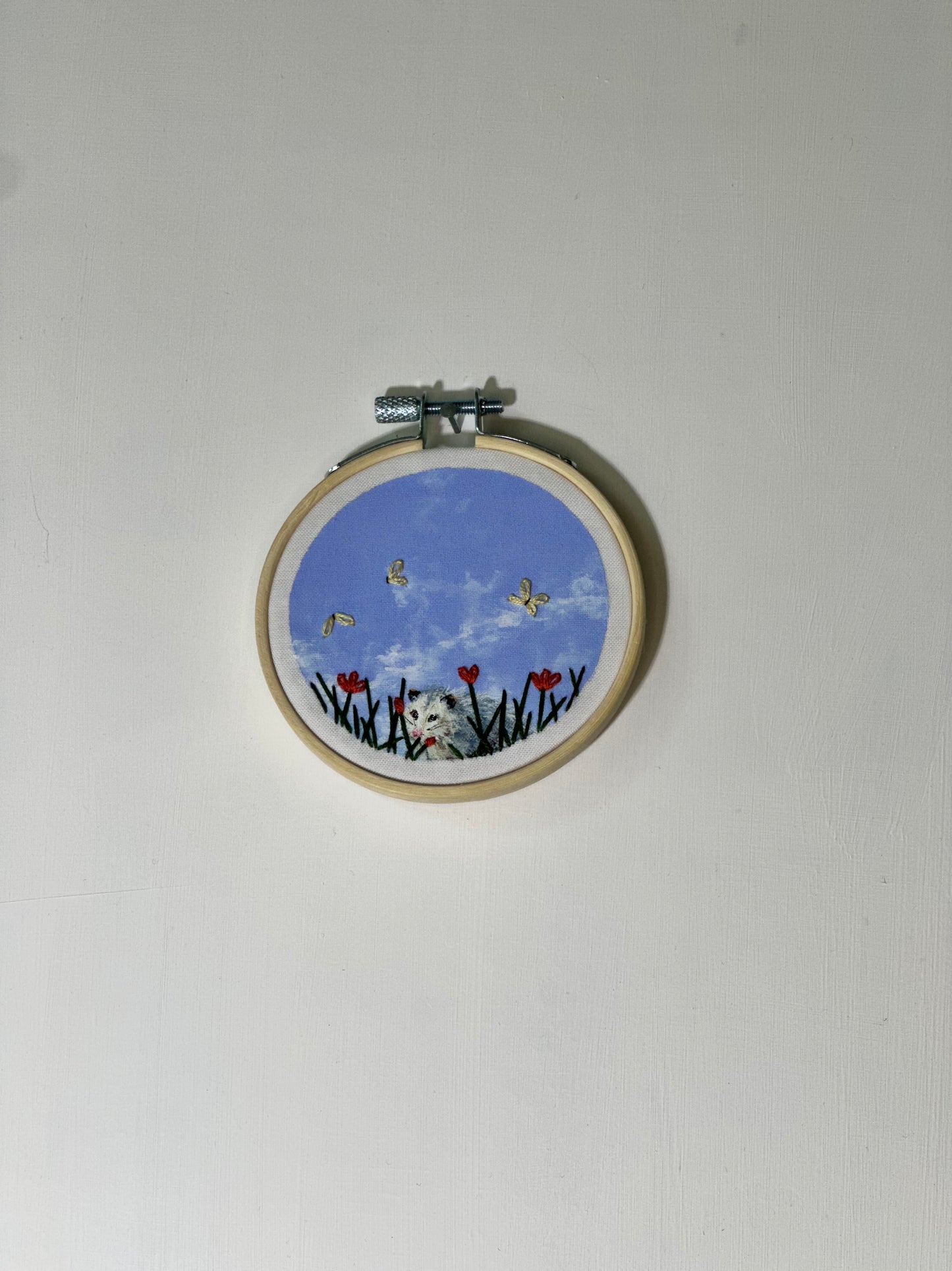 Opossum - 3" Embroidery