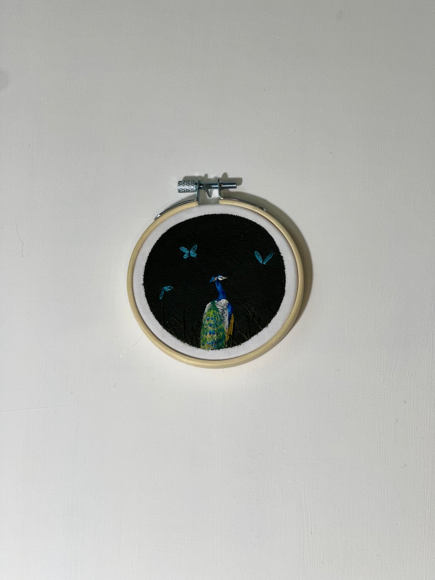 Peacock - 3" Embroidery
