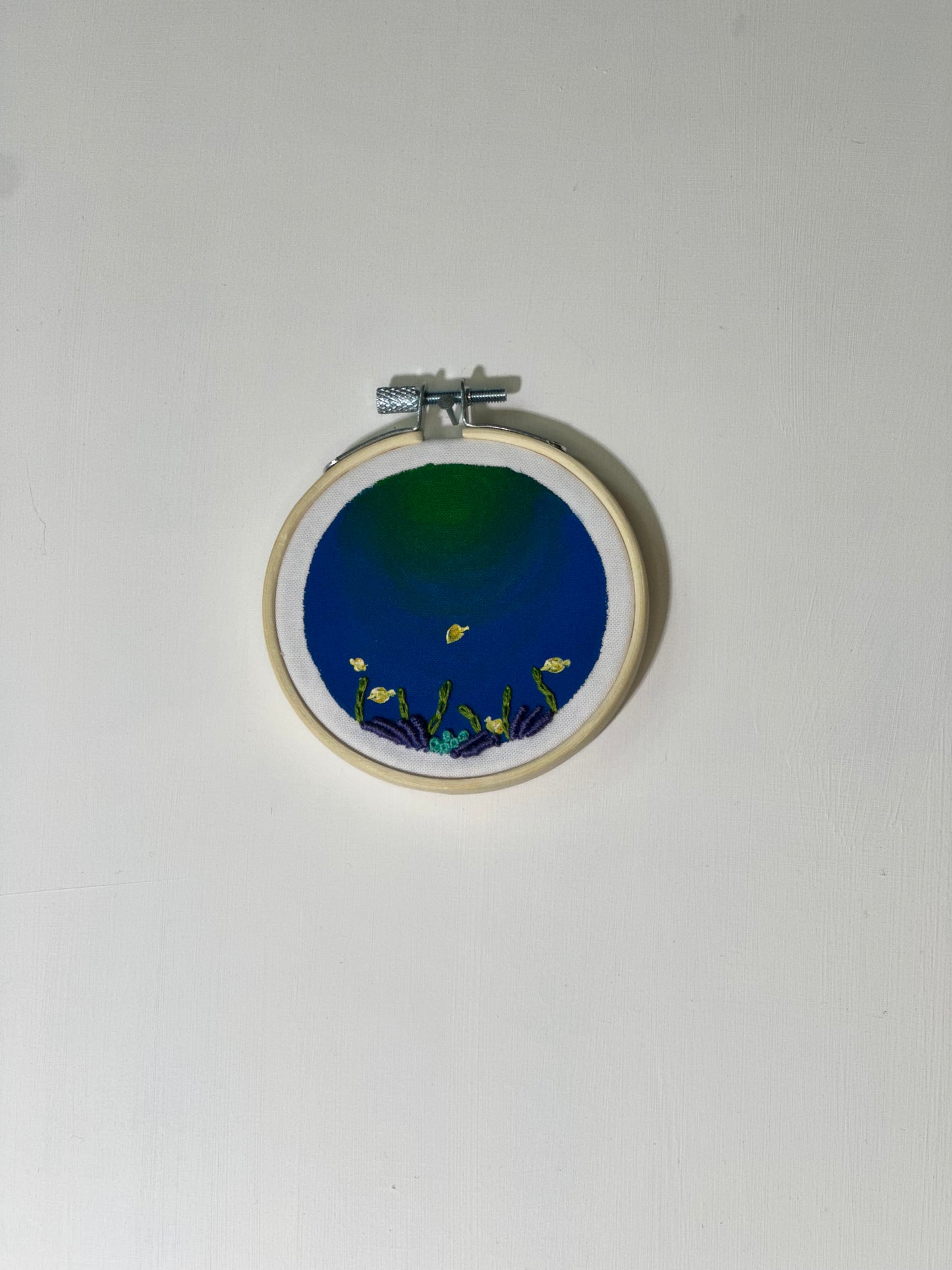 Yellow Tang - 3" Embroidery