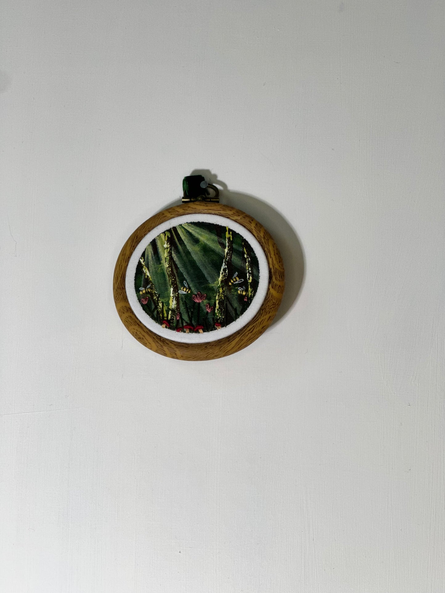 Forest Life Embroidery - 3"