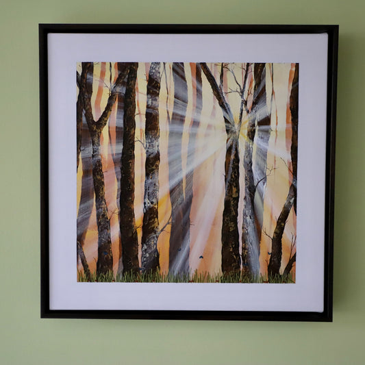 Into the Woods Embroidery - 18"x18"