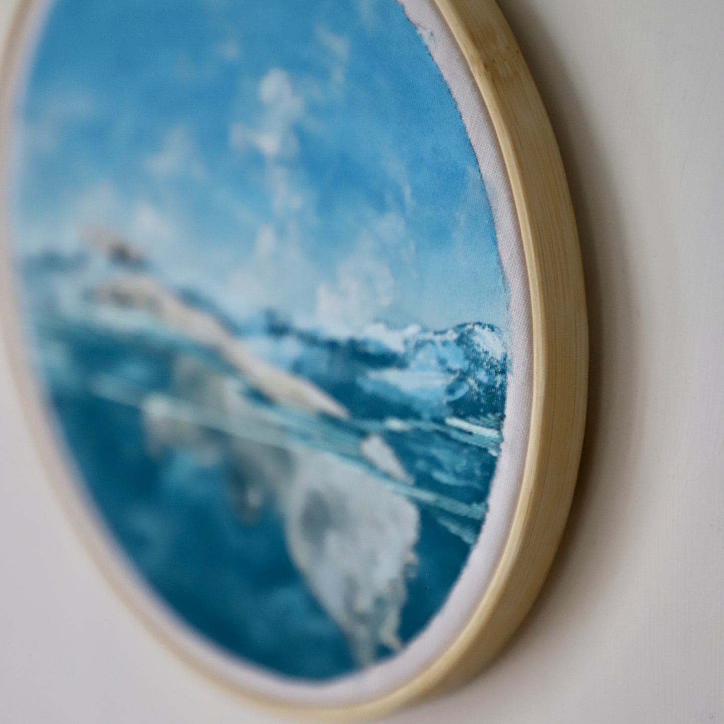 Polar Bears Embroidery - 6"