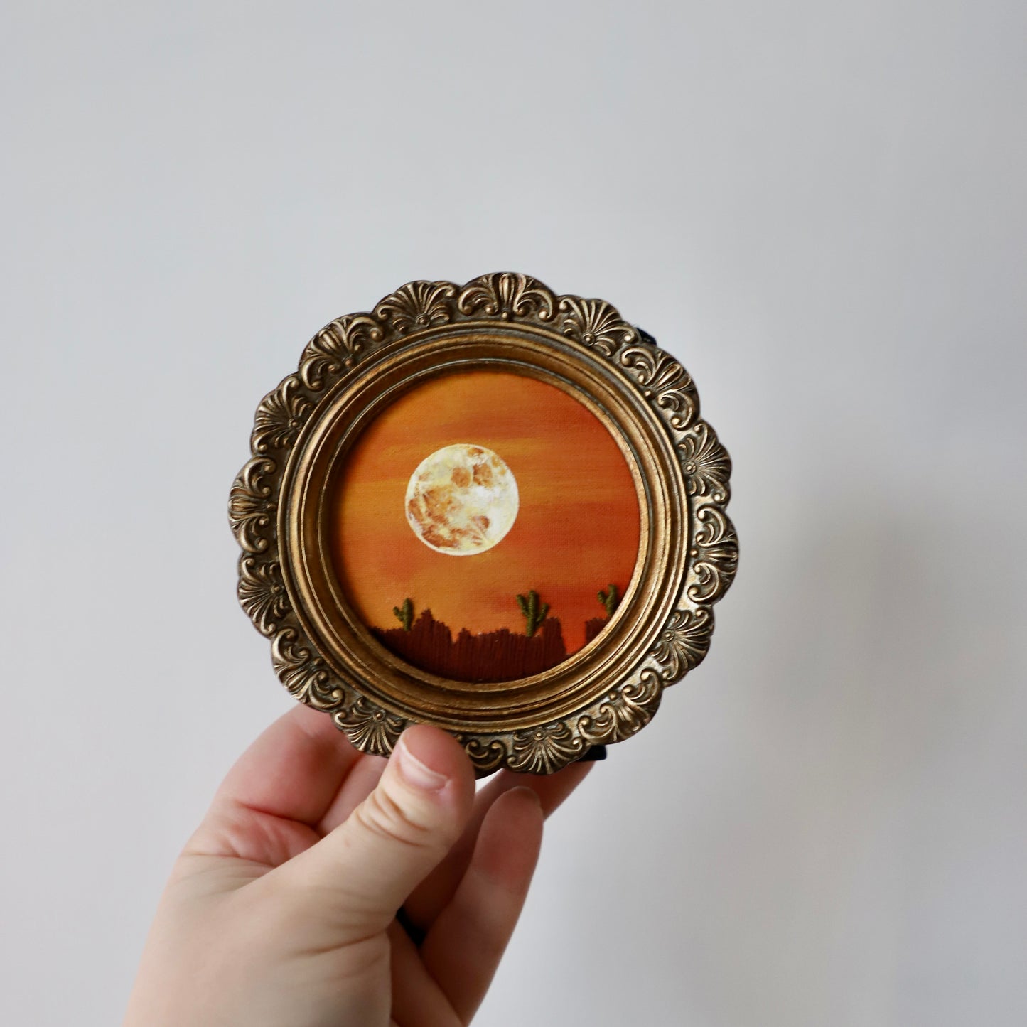 Desert Sunset Embroidery