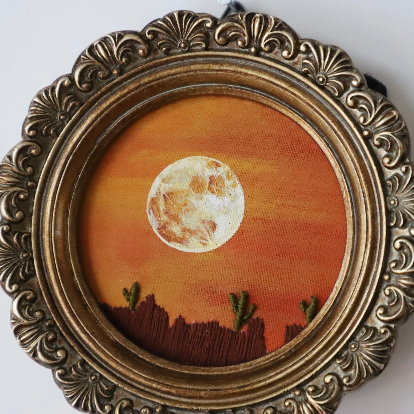 Desert Sunset Embroidery