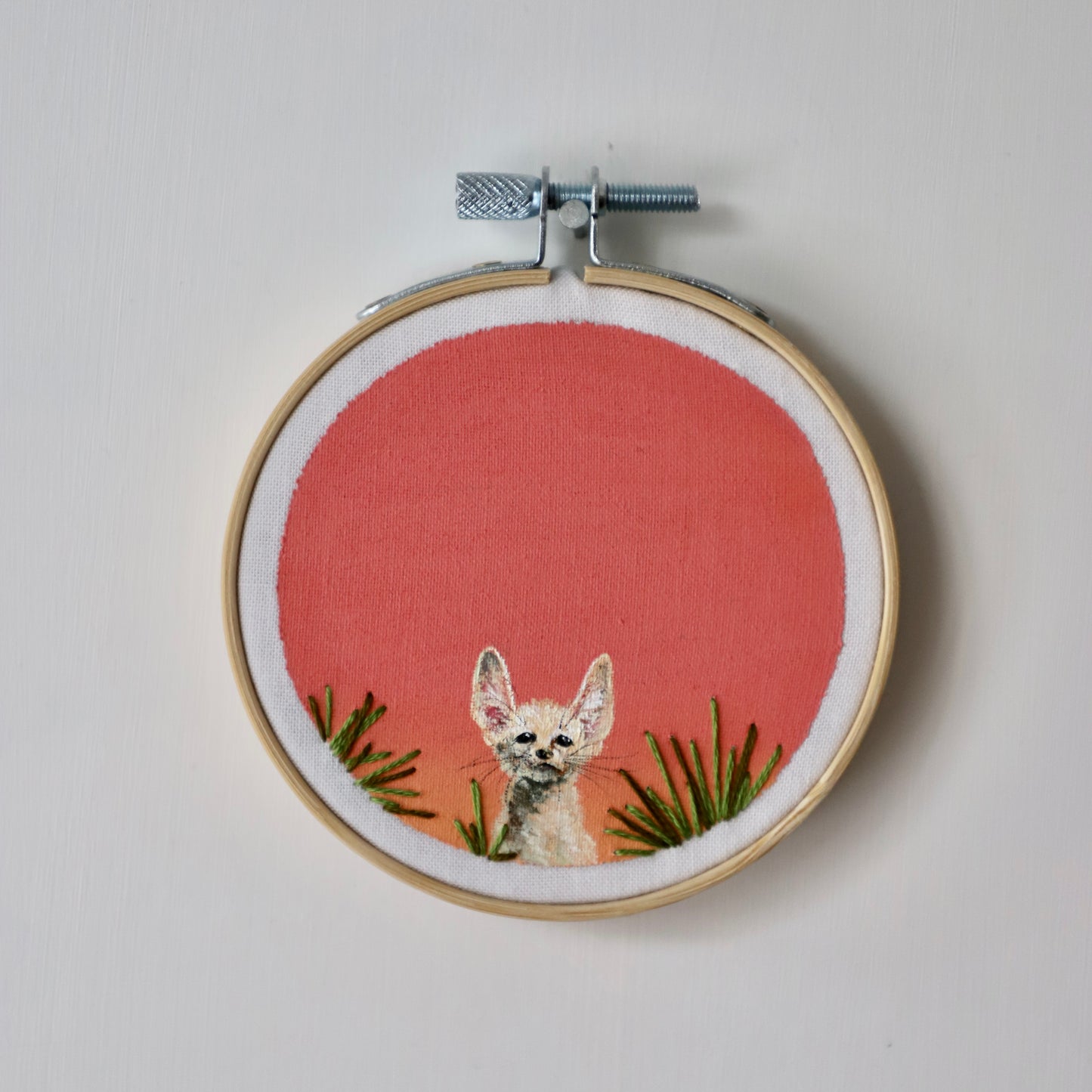 Fennec Fox - 3" Embroidery