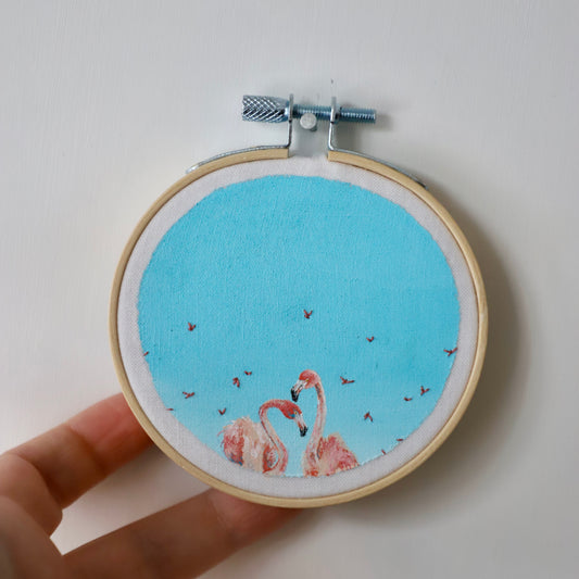Flamingo - 3" Embroidery