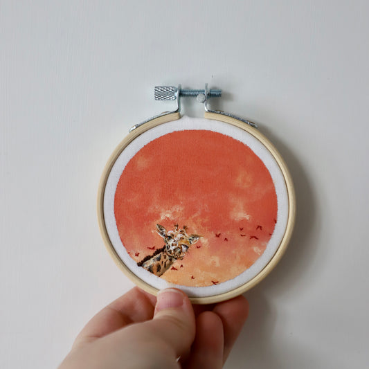 Giraffe - 3" Embroidery