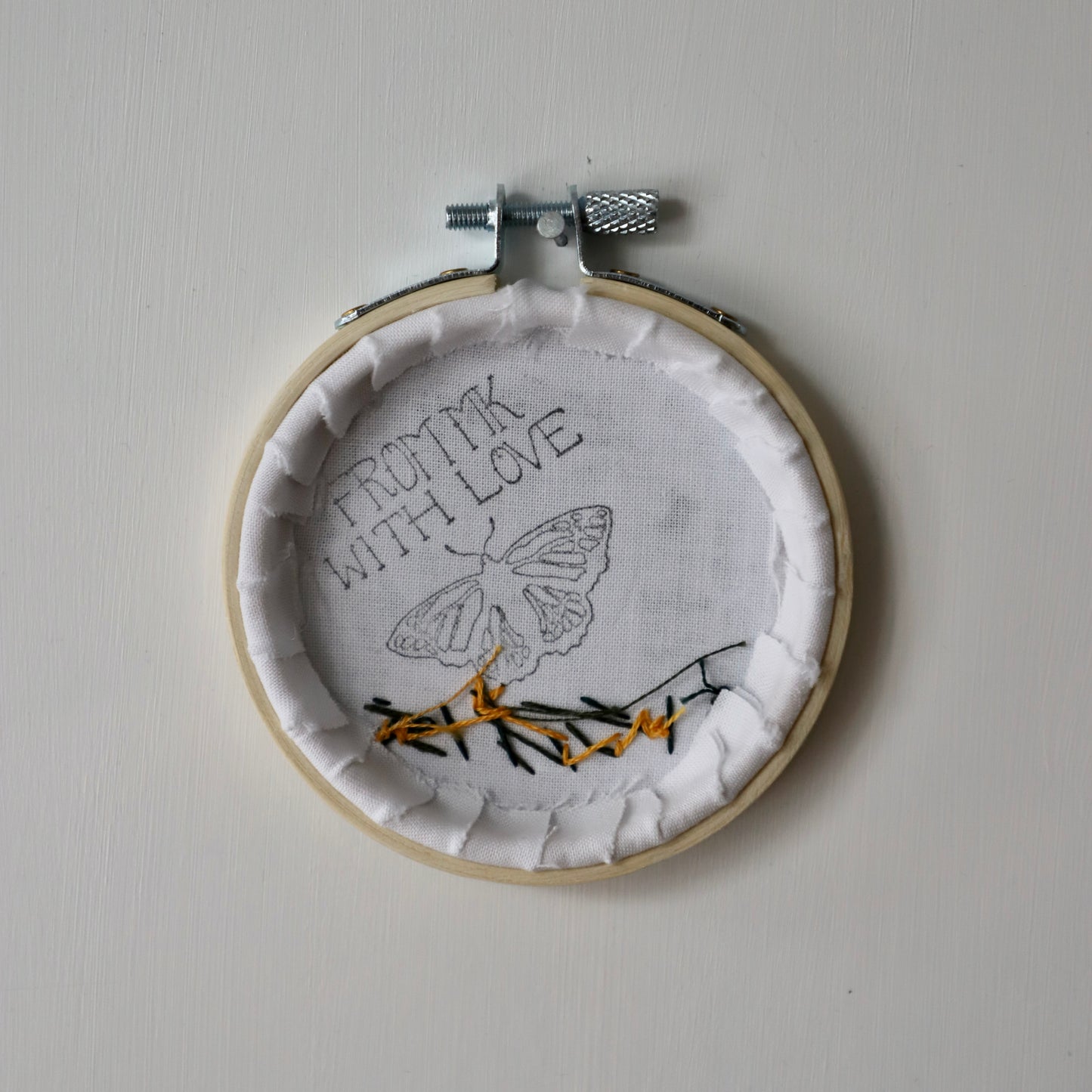 I'iwi - 3" Embroidery