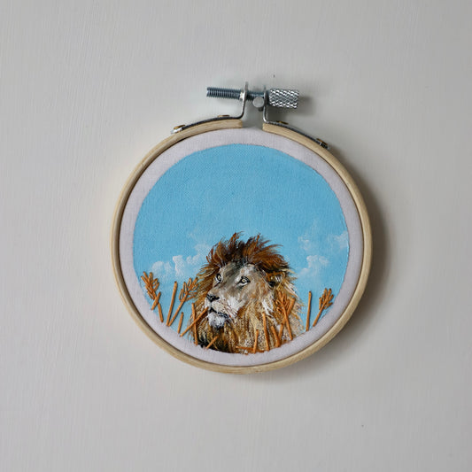 Lion - 3" Embroidery
