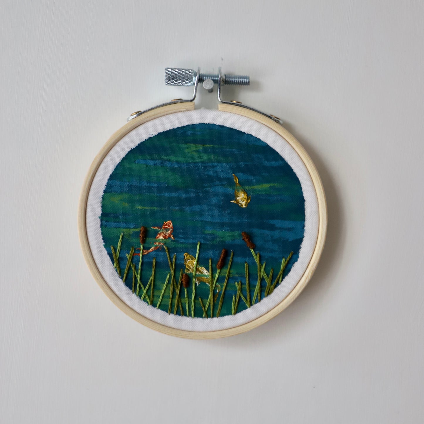 Koi Fish - 3" Embroidery