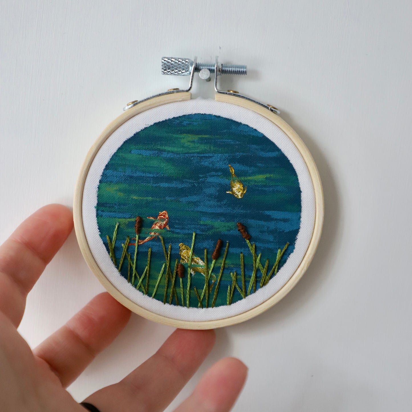 Koi Fish - 3" Embroidery