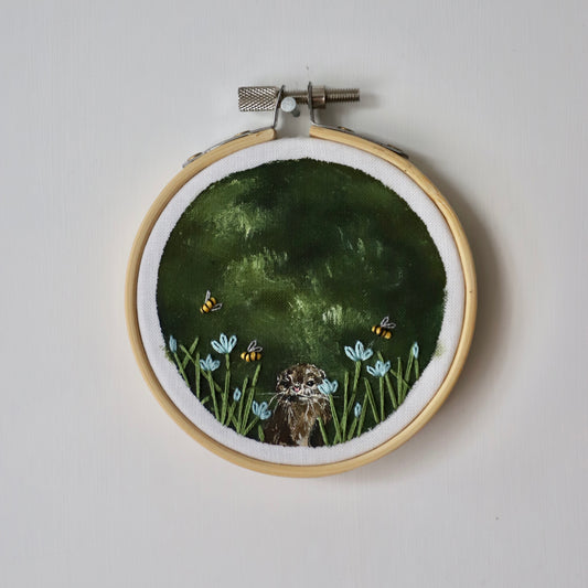 Otter Embroidery - 3"