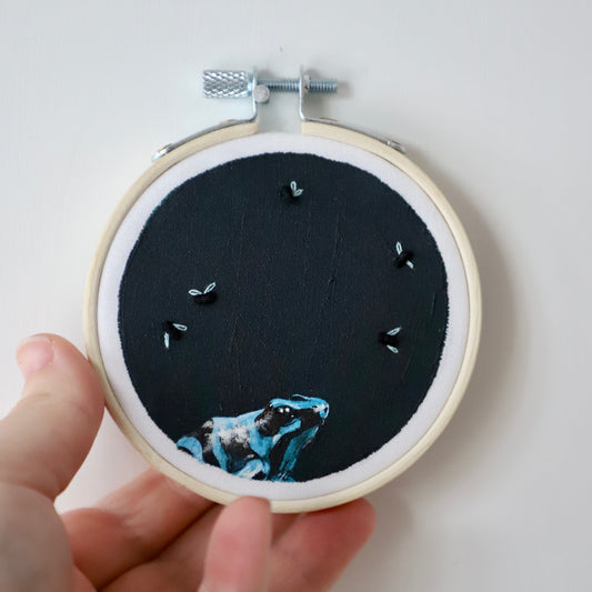 Poison Dart Frog - 3" Embroidery