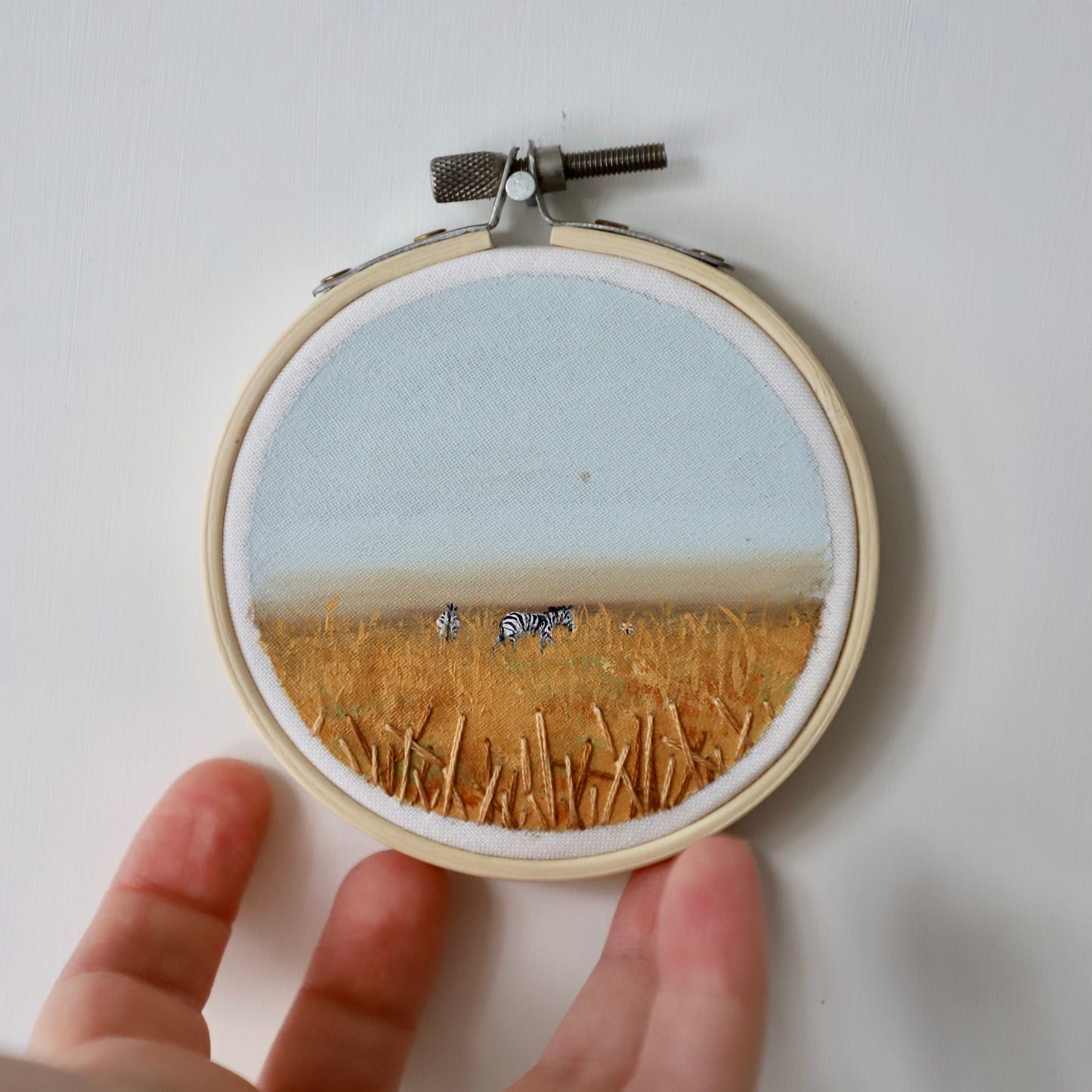 Zebra Embroidery - 3"