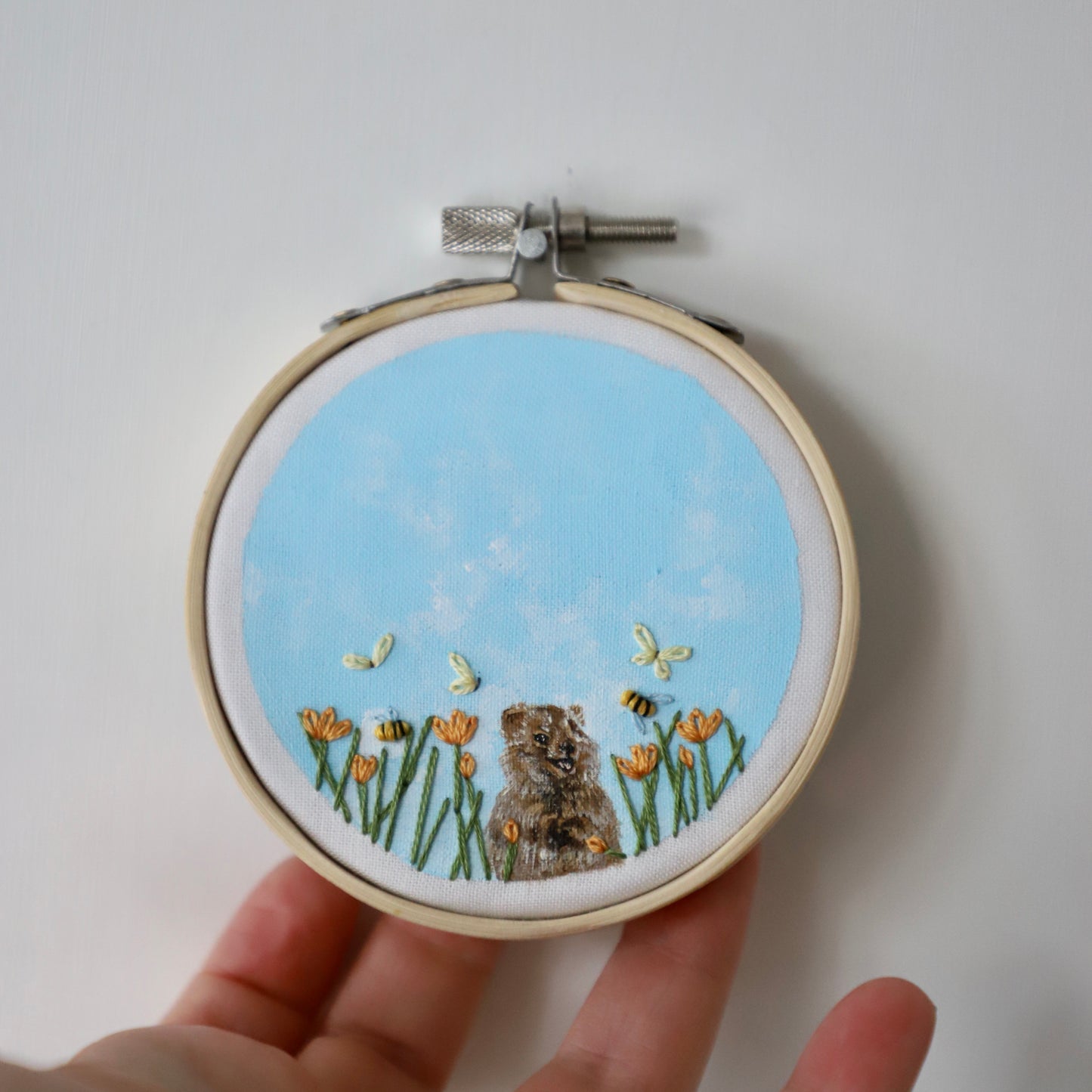 Quokka 3" Embroidery