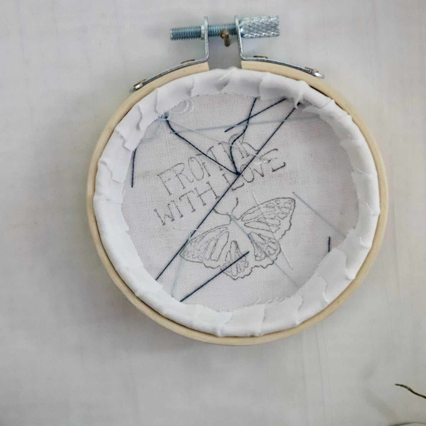 Frog Embroidery - 3"
