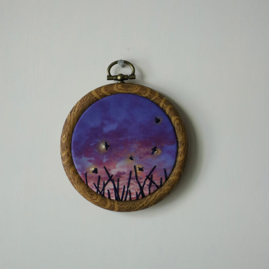 Fireflies Embroidery