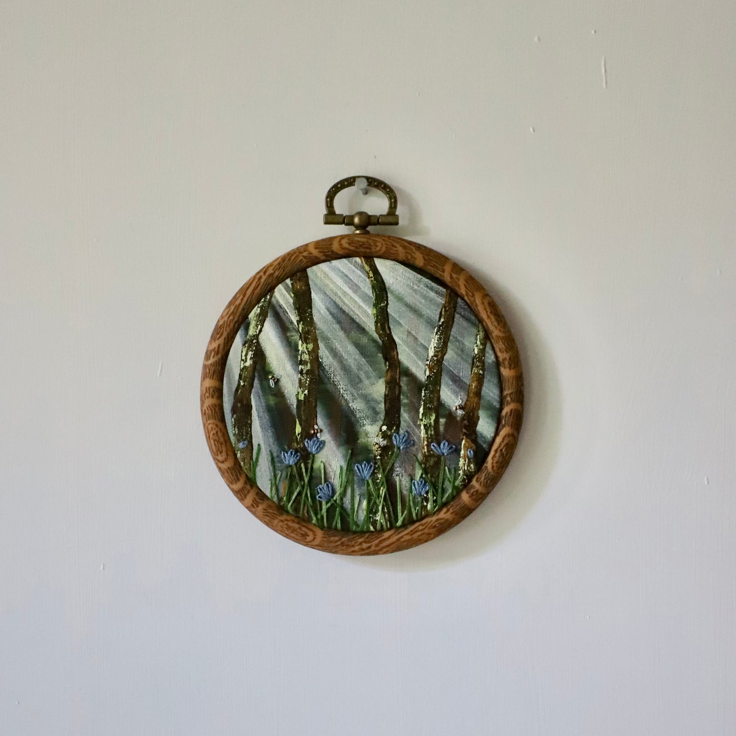 Forest Life Embroidery