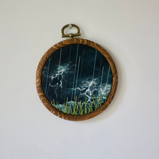 Thunderstorm Embroidery