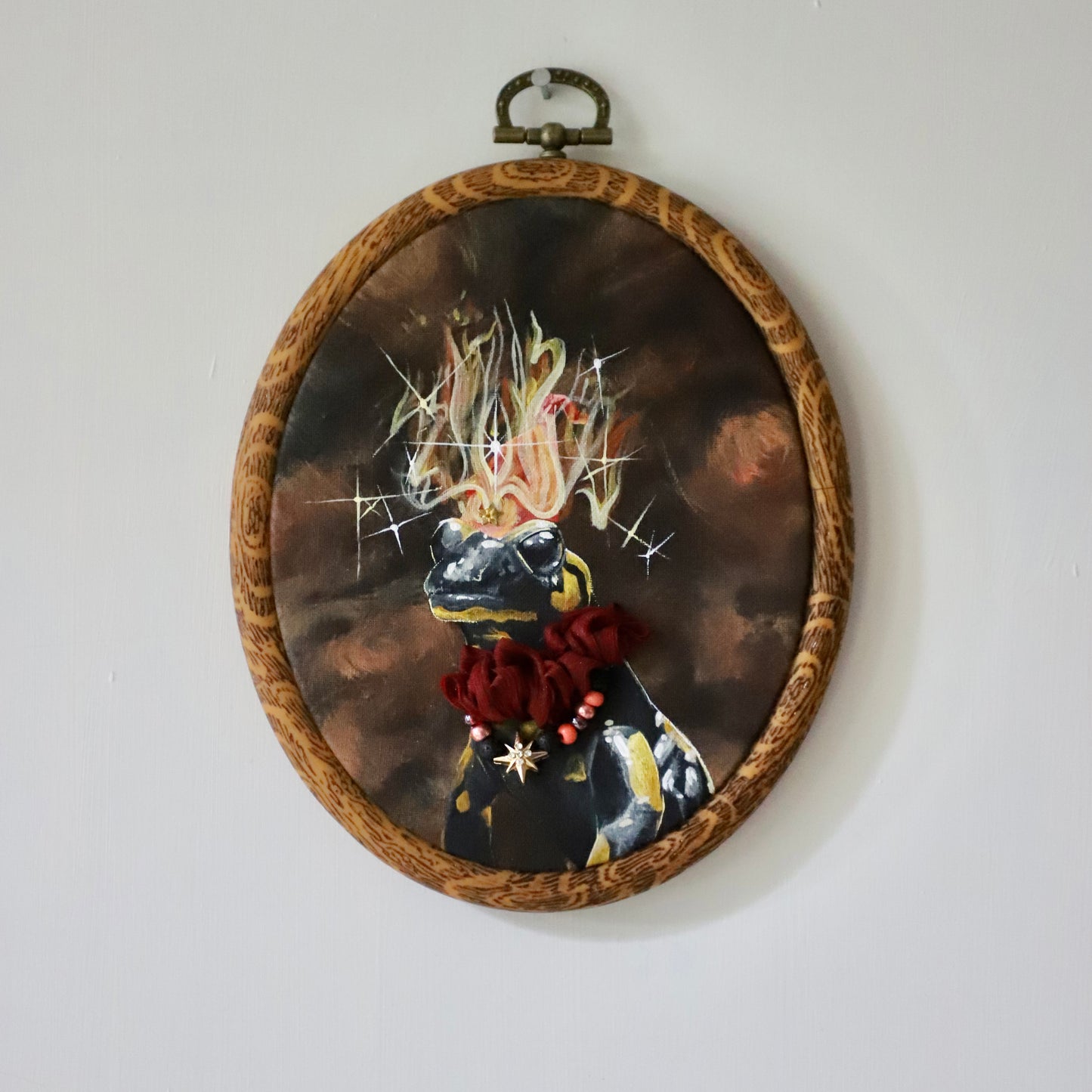 Fire Wizard Embroidery