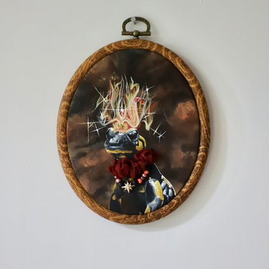 Fire Wizard Embroidery