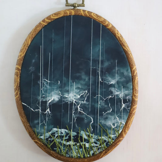 Thunderstorm Embroidery