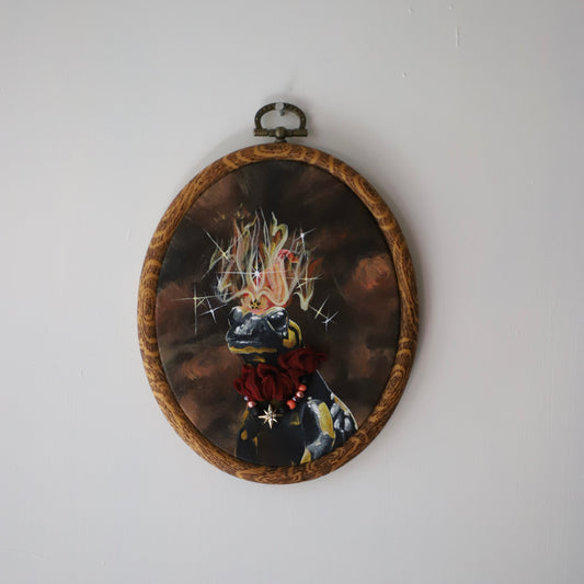 Fire Wizard Embroidery