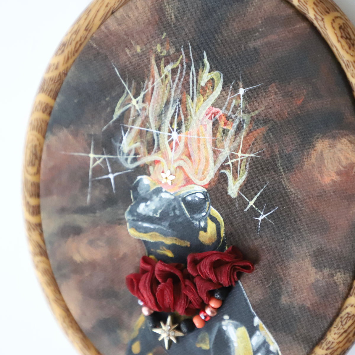 Fire Wizard Embroidery