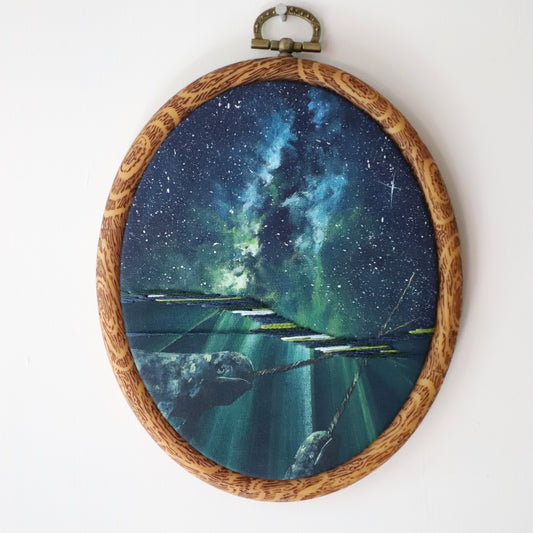Narwhals Embroidery