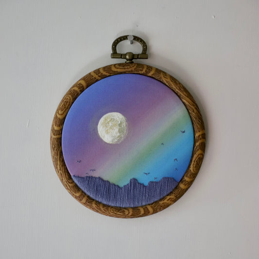 Rainbow Embroidery - 4"