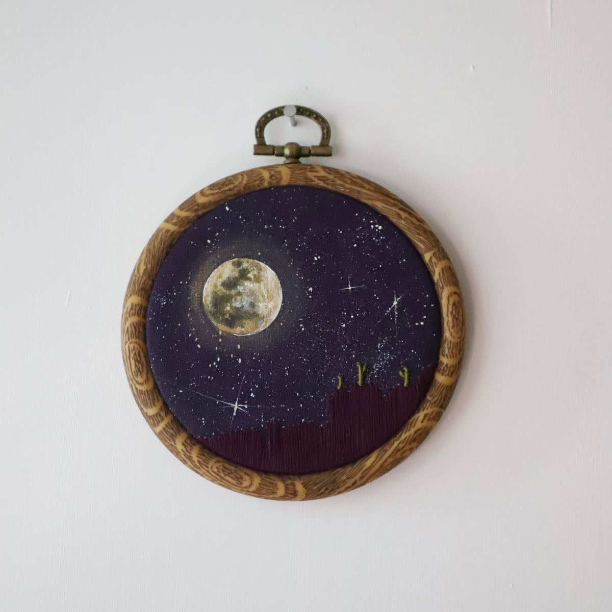 Desert Night Embroidery - 4"