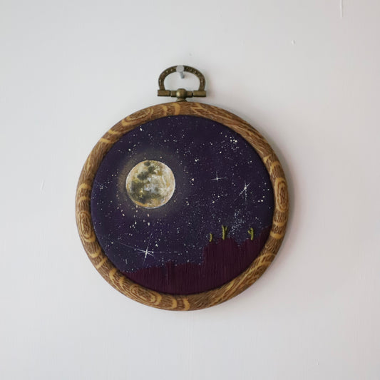 Desert Night Embroidery - 4"