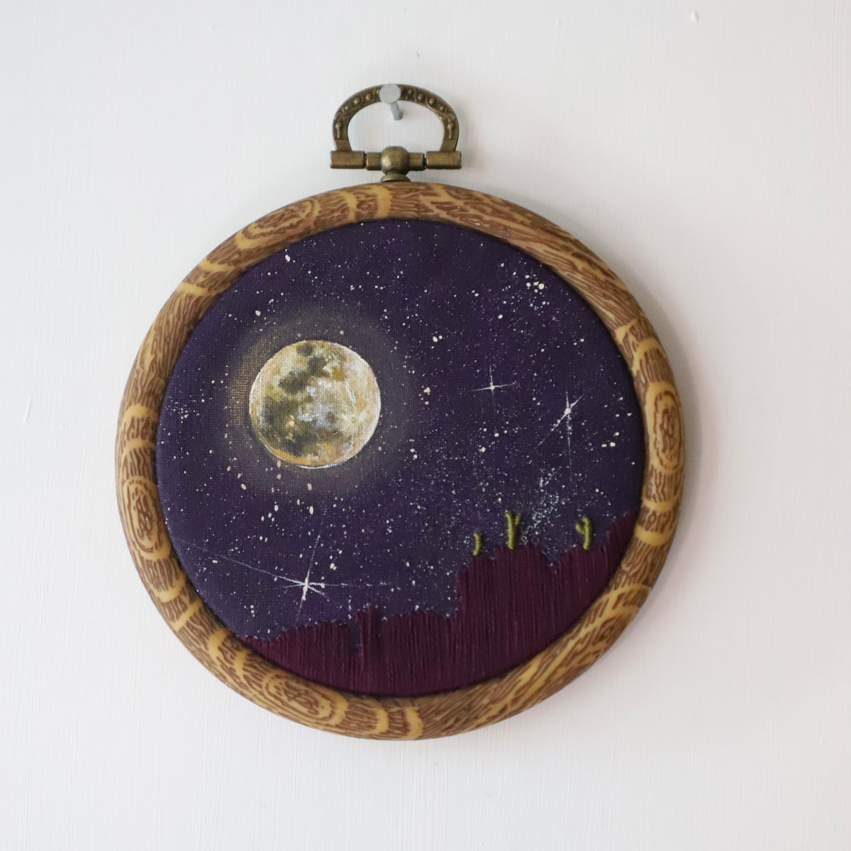 Desert Night Embroidery - 4"